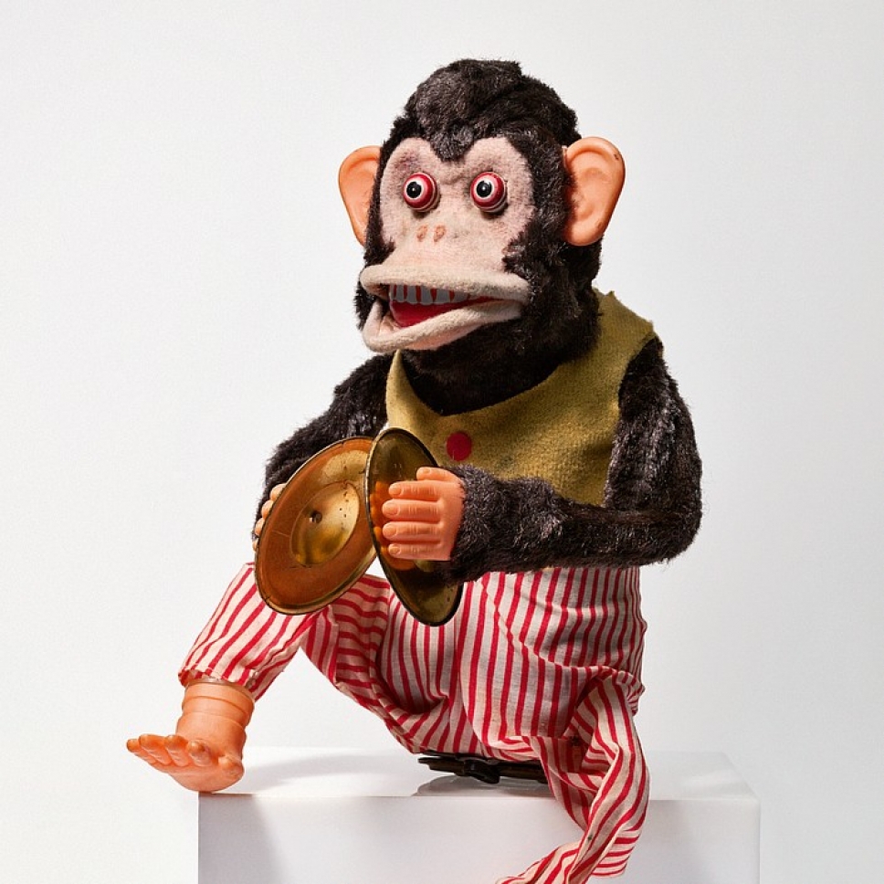 Курт Кобейн Nirvana Кортни Лав личные вещи архив обезьяна тарелки игрушка 