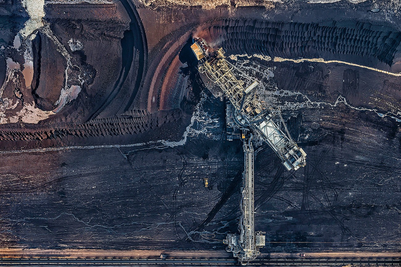 фотографии фотопроект Германия промышленные объекты Карьер по добыче бурого угля Хамбах