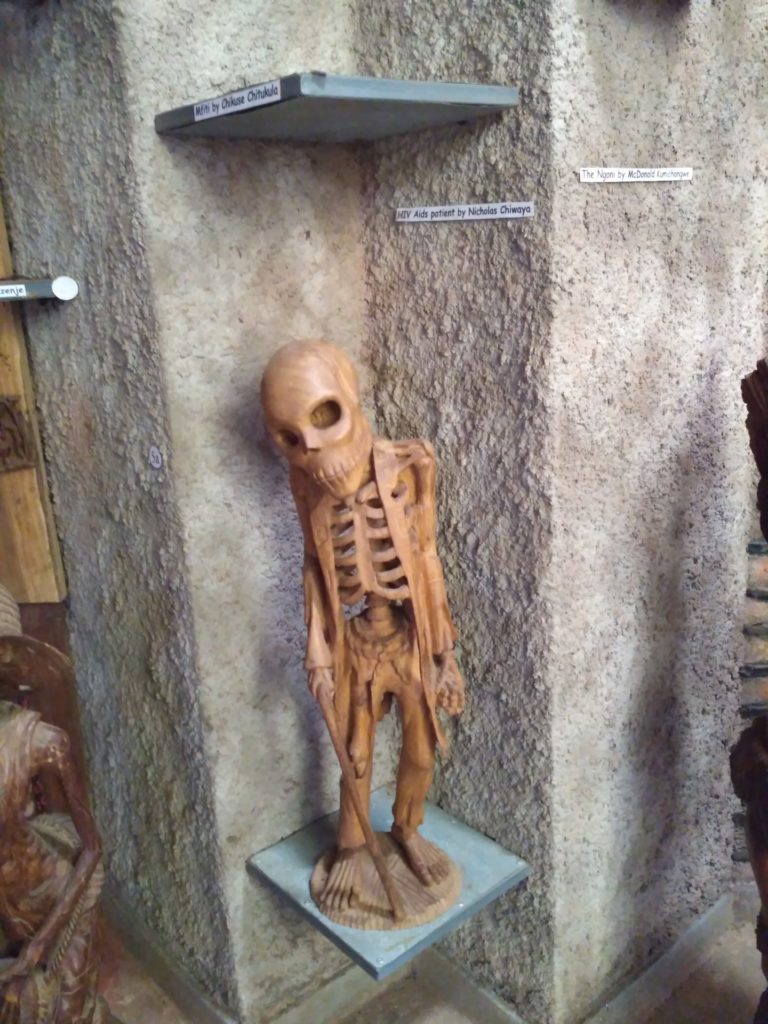 статуэтка, скелет 