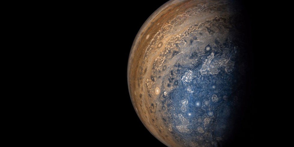 NASA сделали несколько фотографий Юпитера.