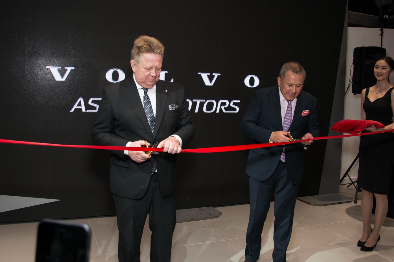 Открытие дилерского центра Volvo в Алматы