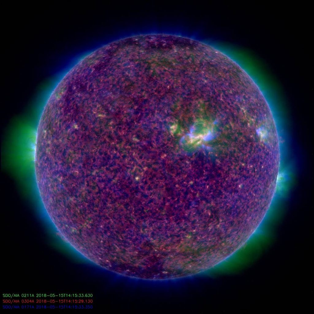 Солнце NASA Обсерватории солнечной динамики (SDO)