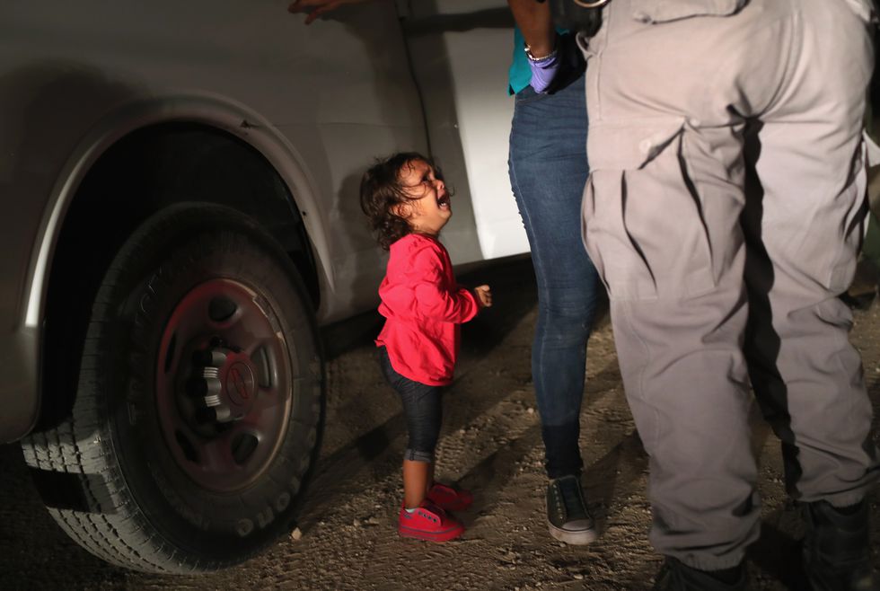 Джон Мур фотограф США политика нулевая терпимость фотография иммиграция 