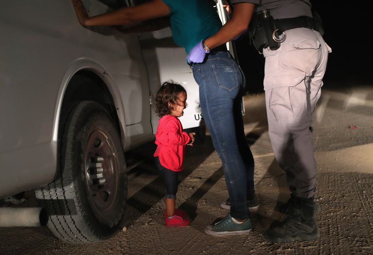 Джон Мур фотограф США политика нулевая терпимость фотография иммиграция Дональд Трамп