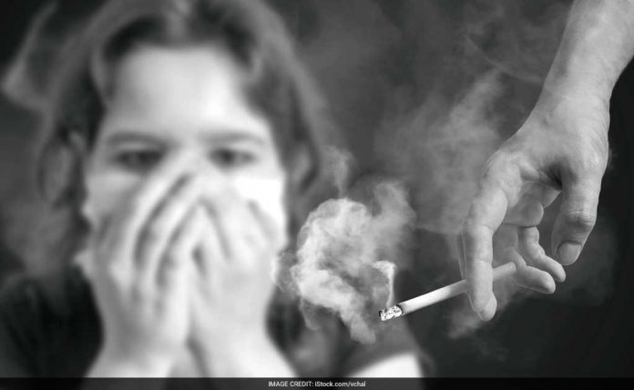 пассивное курение дети здоровье исследование легкие