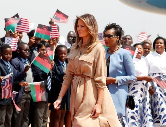 Мелания Трамп Малави визит Африка США