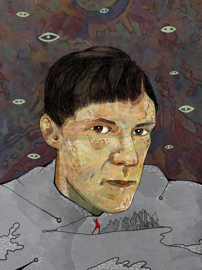 Сергей Калмыков портрет художника