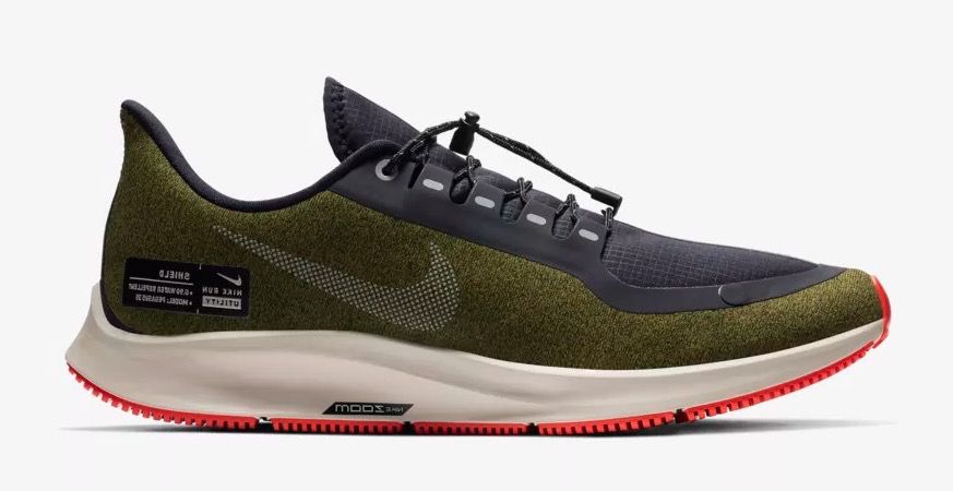  NIKE AIR ZOOM PEGASUS 35 SHIELD кроссовки для бега спортивная обувь 2018 Esquire мода спорт