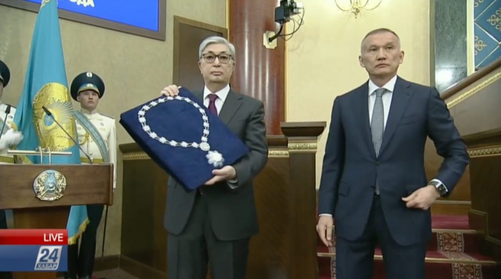 Касым-Жомарт Токаев принял присягу стал президентом РК Казахстан