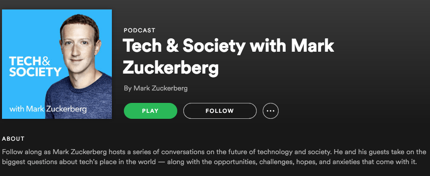 Марк Цукерберг подкаст технологии и общество дискуссии разговоры обсуждение