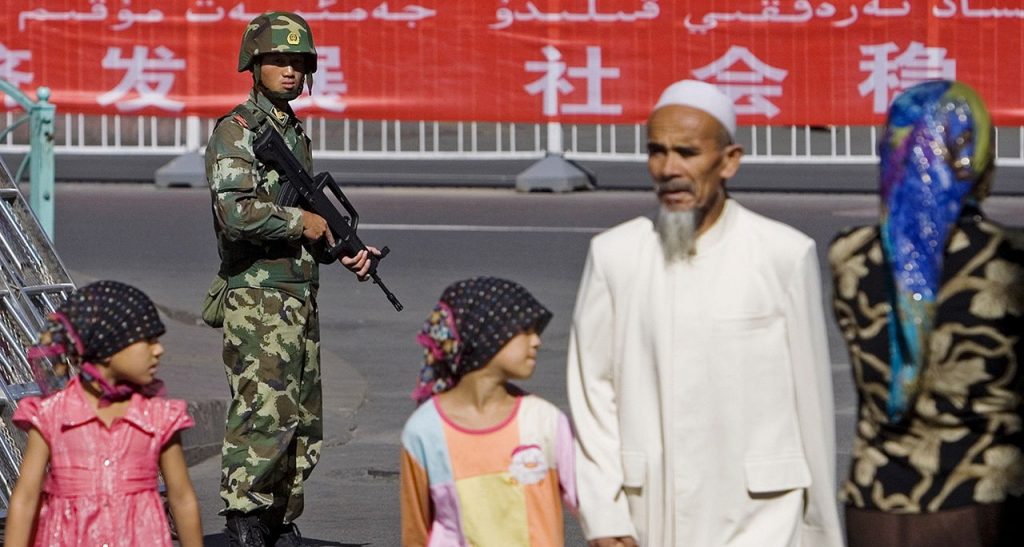 мусульмане в Китае цифровое сканирование Синьцзян-Уйгурский автономный округ