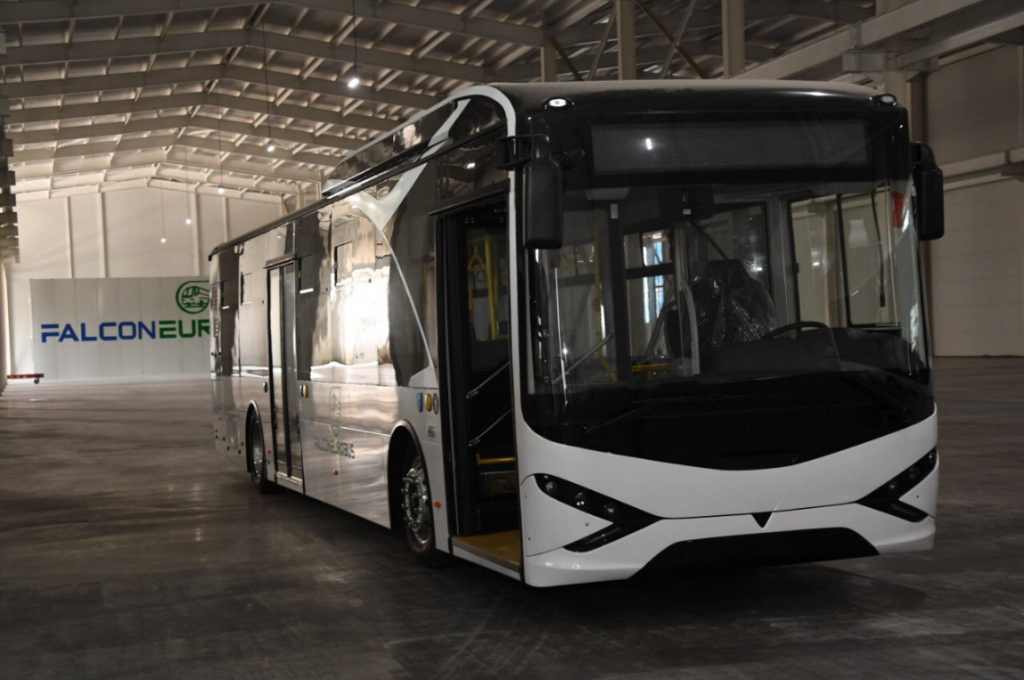 электроавтобусы общественный транспорт Алматы Казахстан транспортные средства город