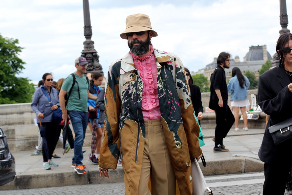 недели мужской моды Париж 2019 одежда streetstyle