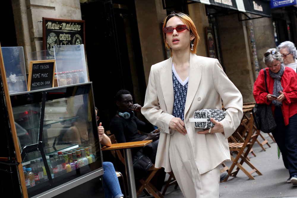 недели мужской моды Париж 2019 одежда streetstyle