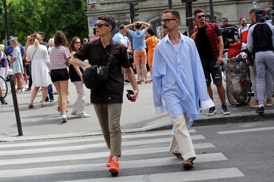 неделя мужской моды в Париже