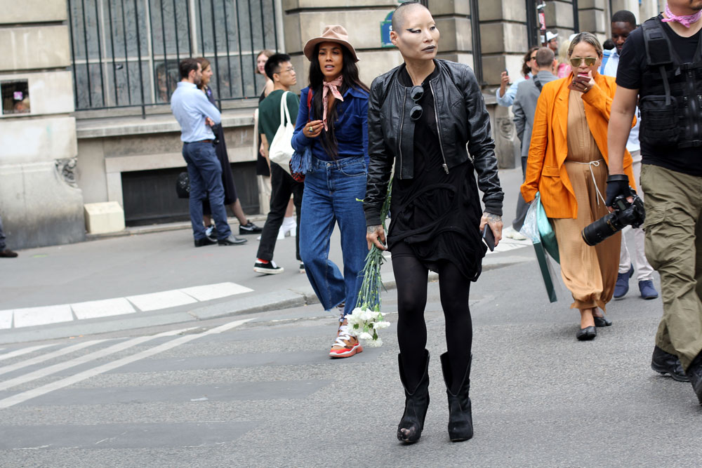 второй день недели мужской моды Париж 2019 одежда streetstyle