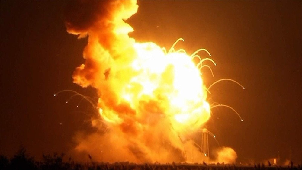 Взрыв ракеты