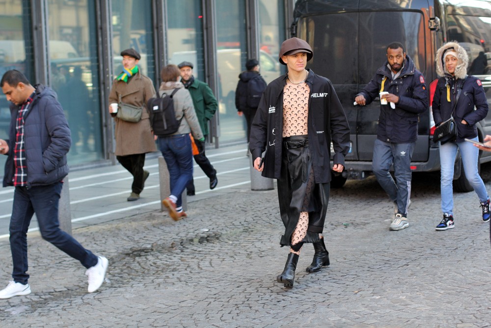Streetstyle на Неделе мужской моды в Париже