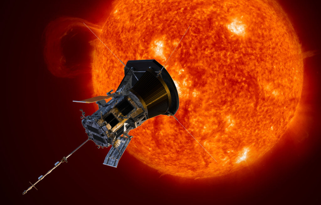 Parker Solar Probe Observing Sun