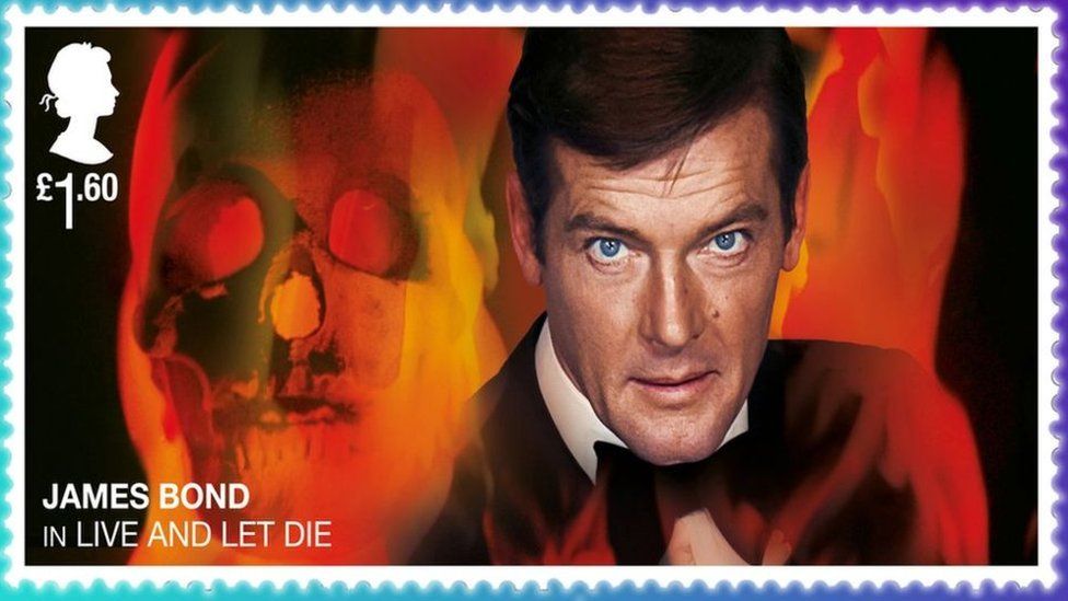 Джеймс Бонд появился на почтовых марках Британии