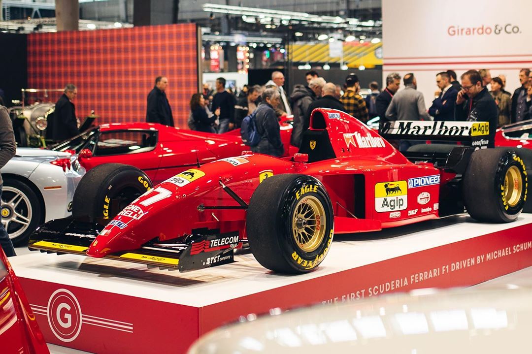 Первый Ferrari Михаэля Шумахера выставили на аукцион