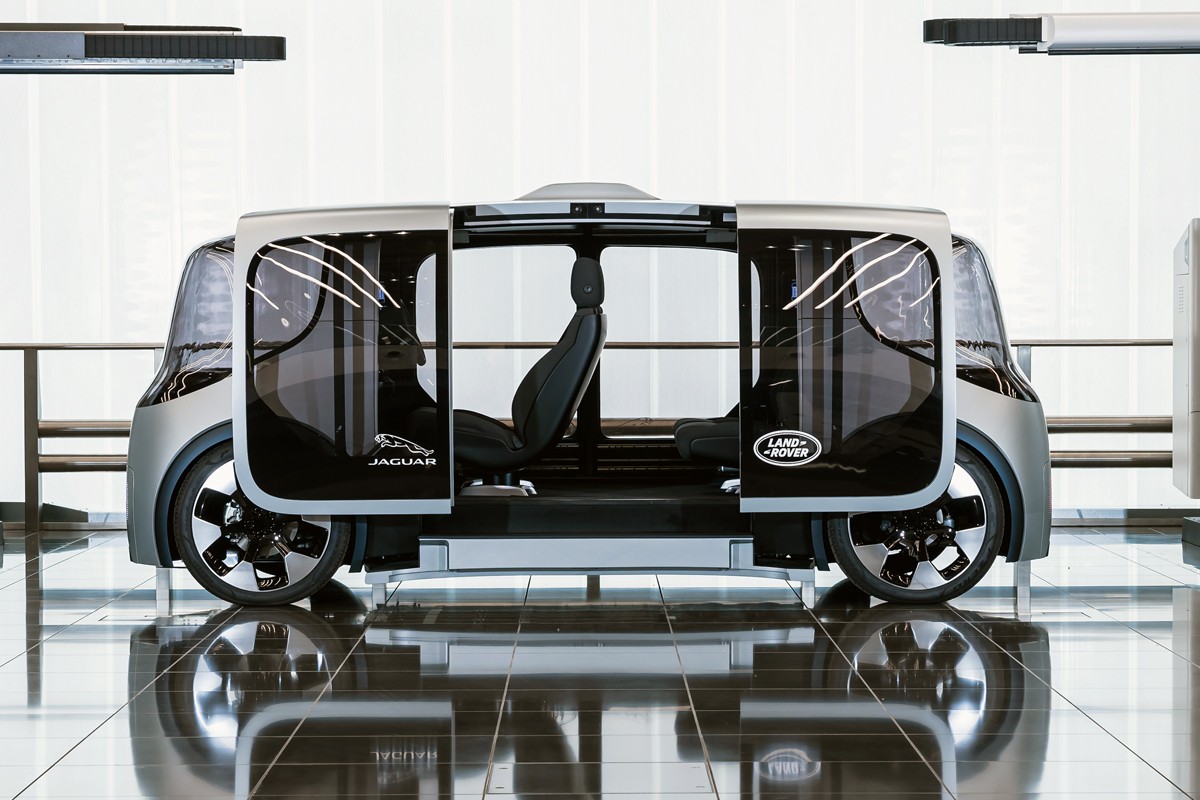 Jaguar Land Rover Vector: как выглядит транспорт будущего