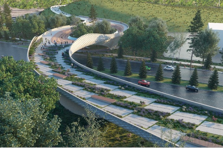 Уникальный пешеходный мост длиной более километра планируют построить в Алматы