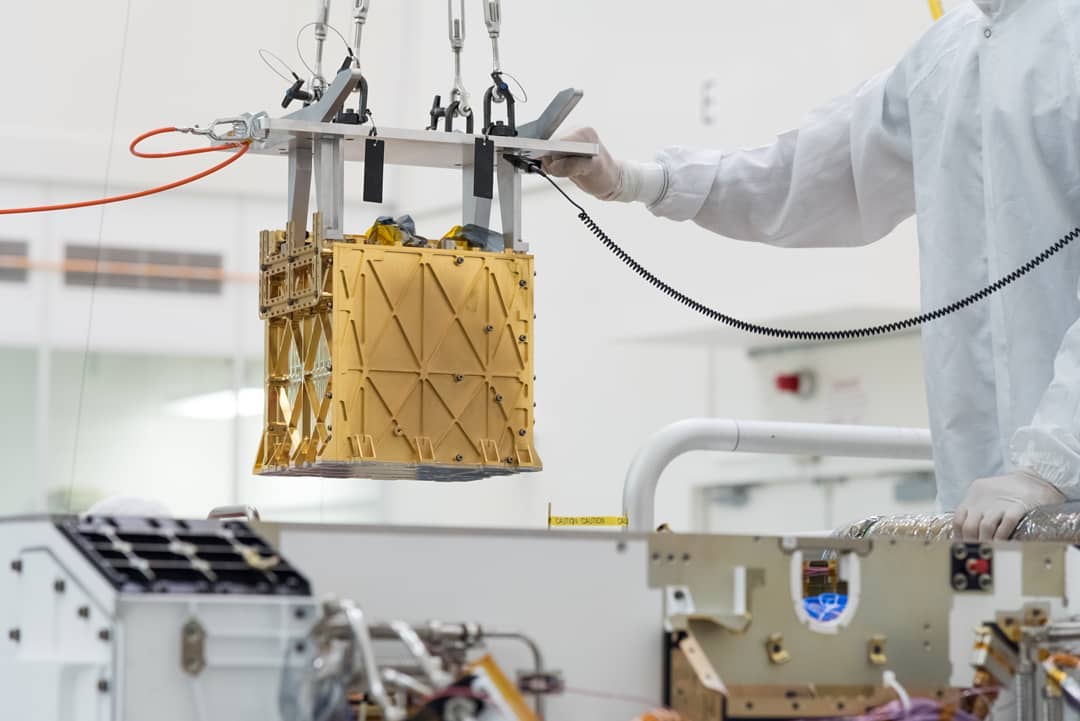 NASA удалось получить кислород из атмосферы  Марса