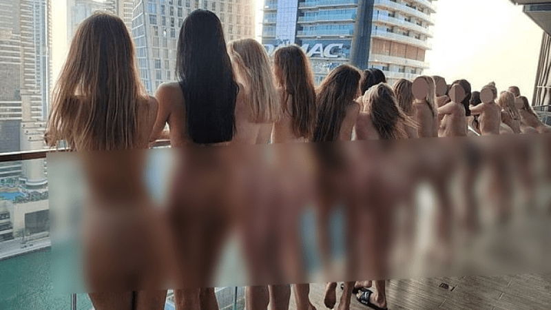 Участница эротической фотосессии в Дубае заявила об изнасиловании