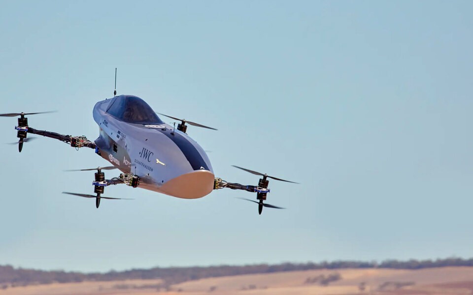 В Австралии испытали беспилотный воздушный гоночный электромобиль