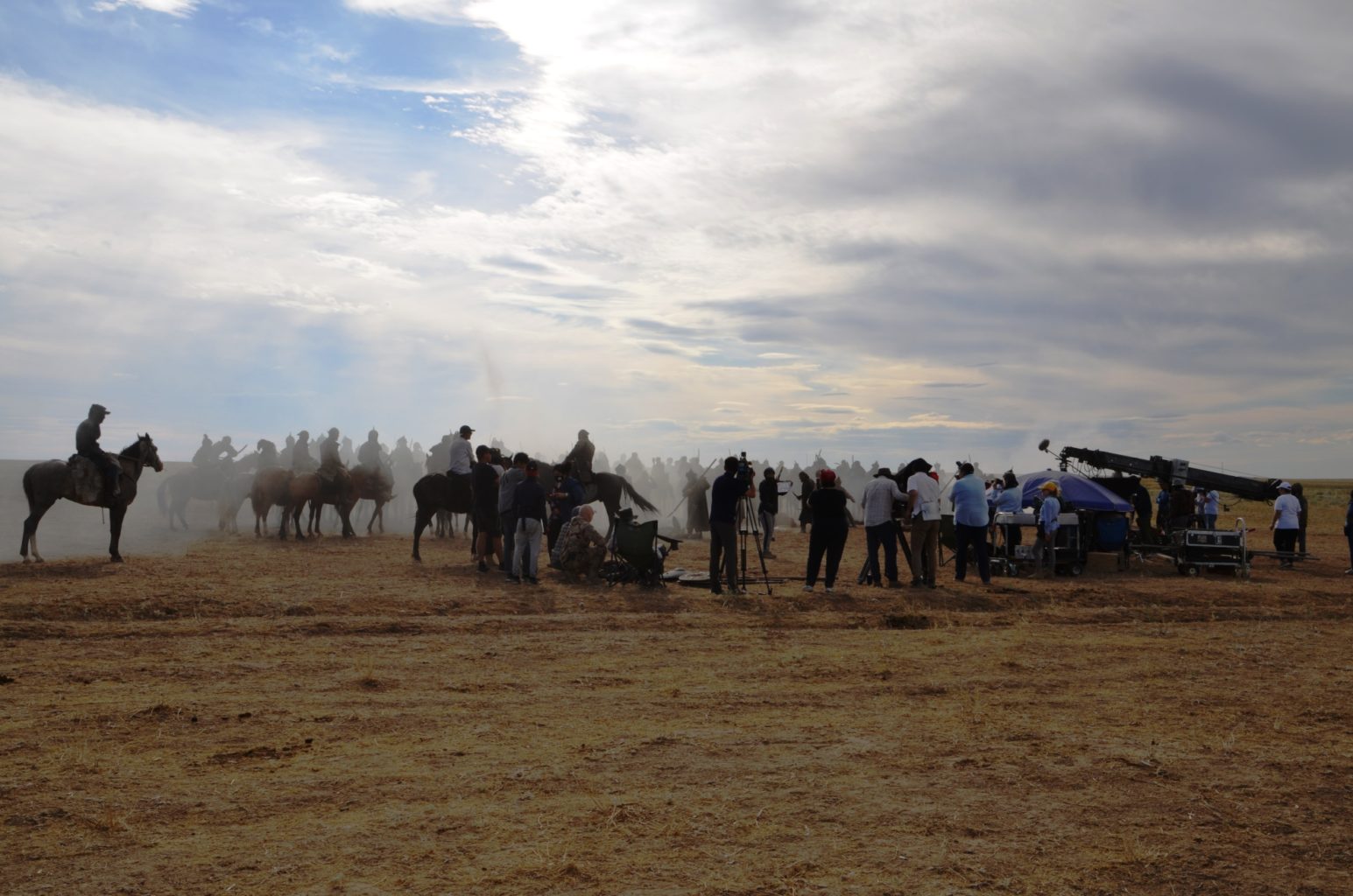 Битва в Улытау: как снимают батальные сцены в кино