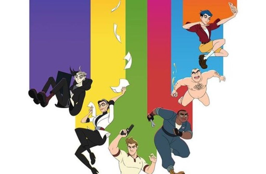Герои мультфильма Netflix про ЛГБТ-супергероев заговорили по-казахски