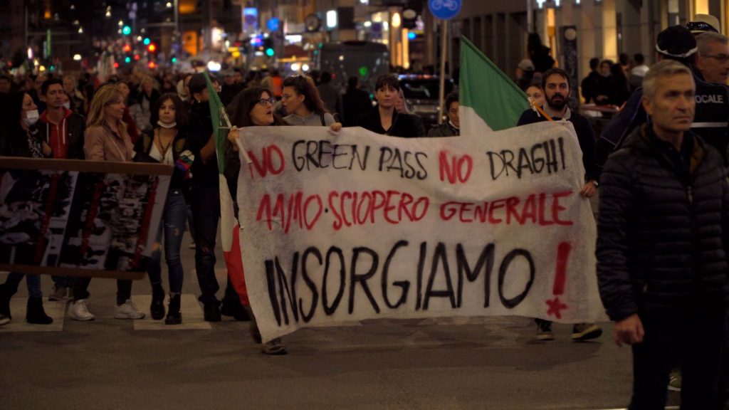 Каково это – жить в Риме во время ковидных протестов и беспорядков
