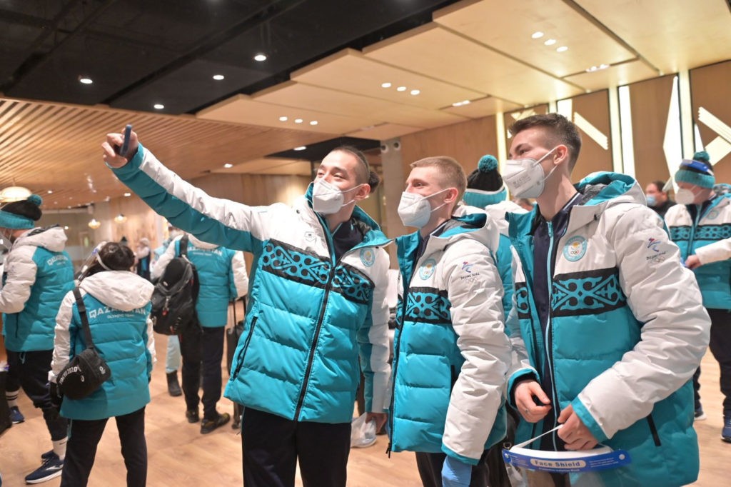 Казахстанская олимпийская команда вылетела в Китай