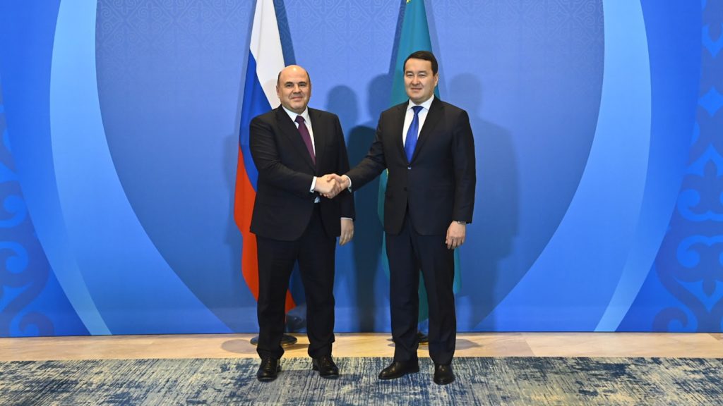 О чем договорились главы правительств Казахстана и России
