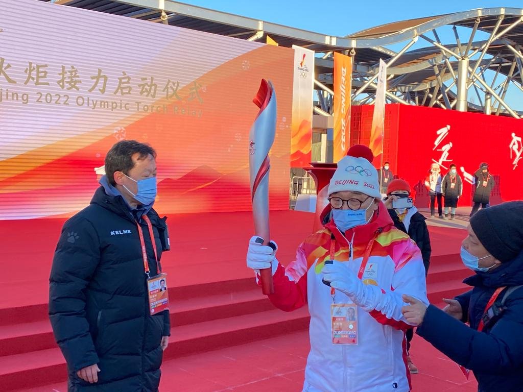 В Пекине стартовала эстафета олимпийского огня