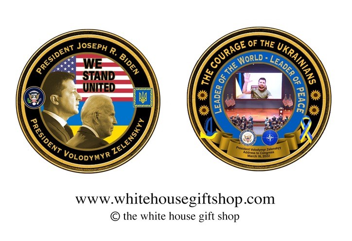 Сколько стоит один "Зеленский": в США выпустили коллекционные монеты с украинским президентом