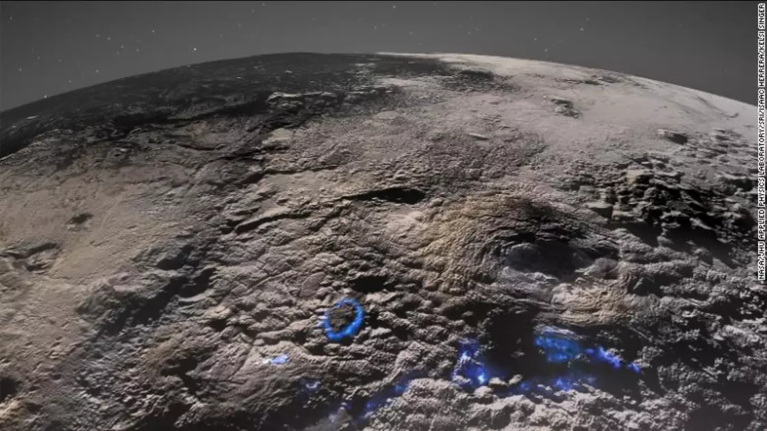 На Плутоне могут быть ледяные вулканы