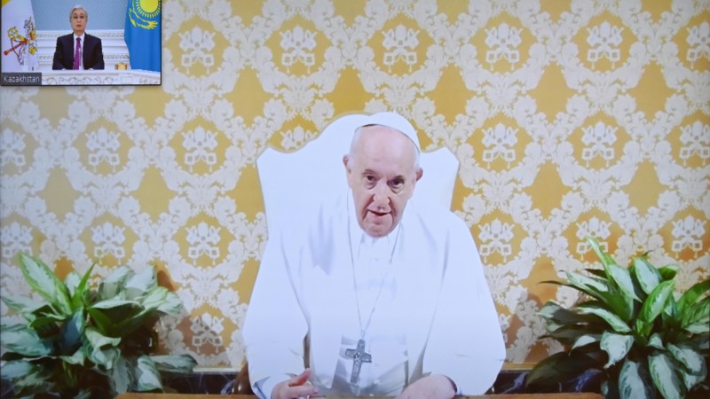 "Я с нетерпением жду этого знаменательного события". Папа Римский прибудет в Казахстан с официальным визитом