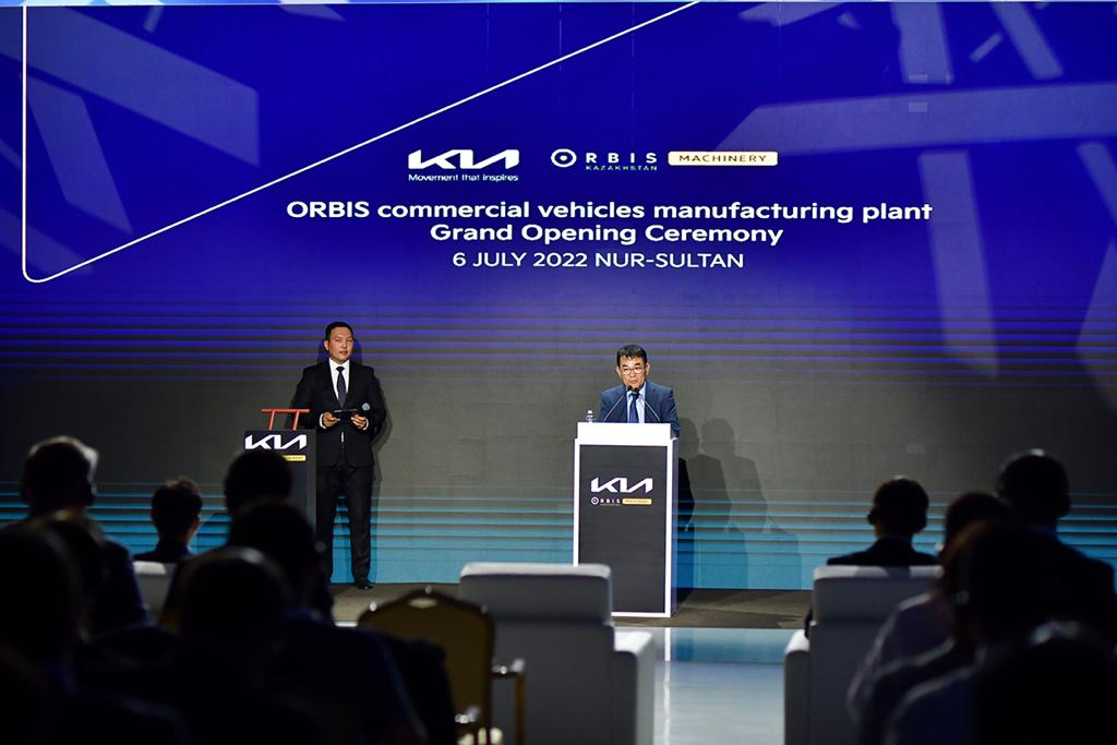 Промышленная сборка коммерческой техники KIA стартовала в Казахстане