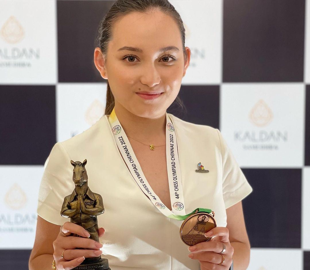 Жансая Абдумалик завоевала «бронзу» на шахматной олимпиаде