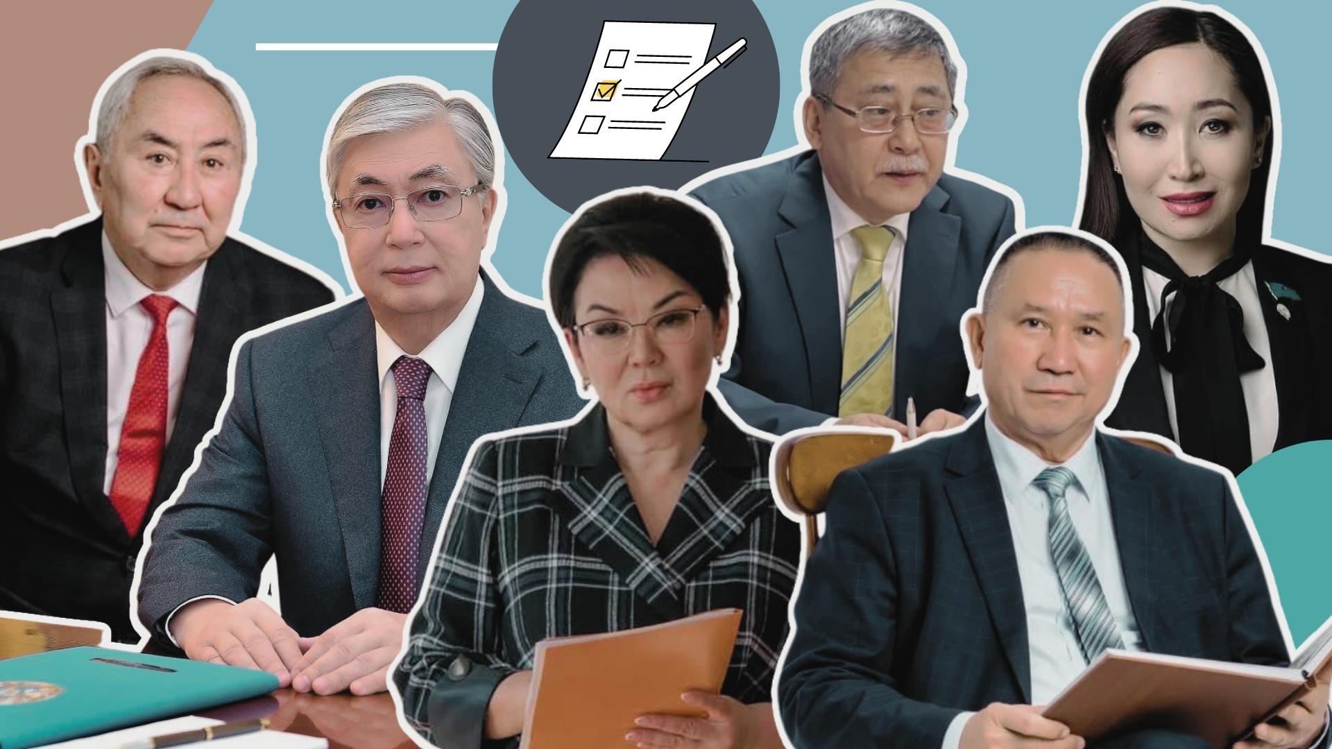 "Большой" выбор: что мы знаем о кандидатах в президенты Республики Казахстан