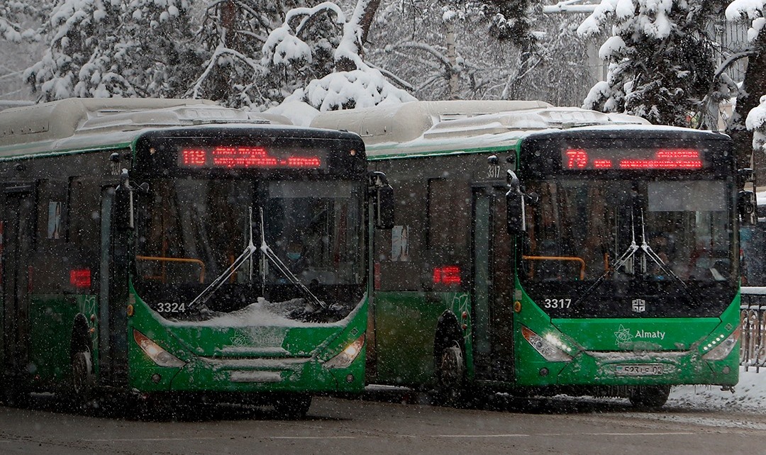 Еще одна автобусная полоса появится в Алматы