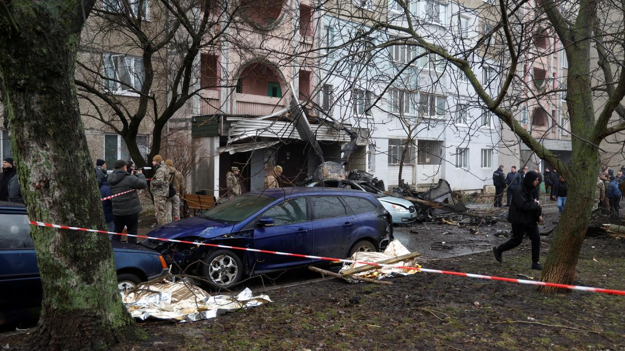 Глава МВД Украины погиб в авиакатастрофе под Киевом
