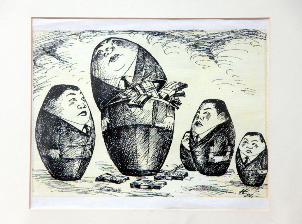 Выставка карикатуриста Еркина Ибрагимулы откроется в Алматы