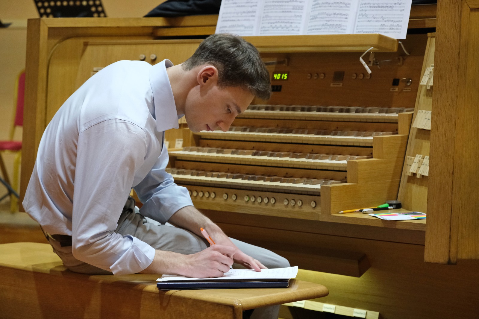 Австрийский виртуоз Лукас Хаслер об архаичности, концерте в Украине и тонкостях игры на органе