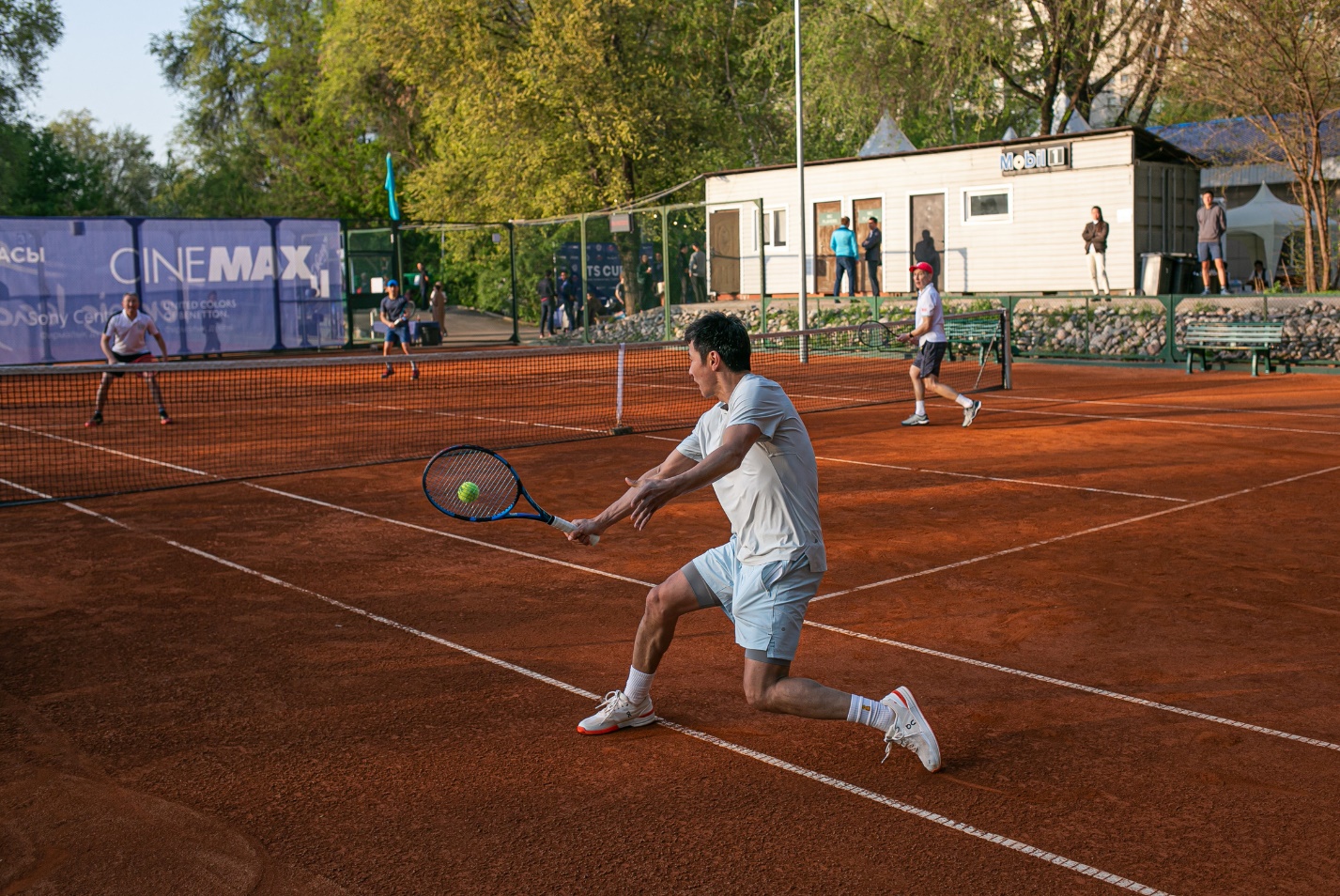 В Алматы прошел теннисный турнир. Как это было