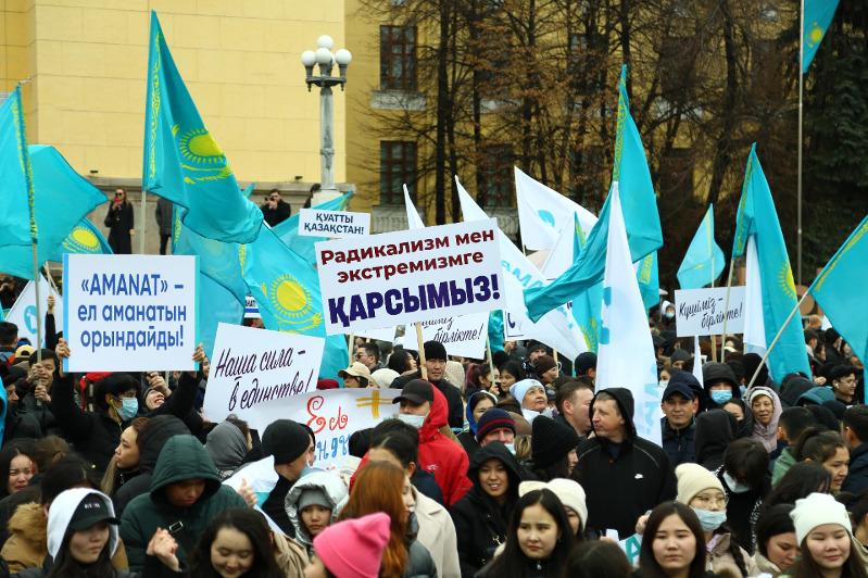 Власти предостерегли алматинцев от участия в митинге