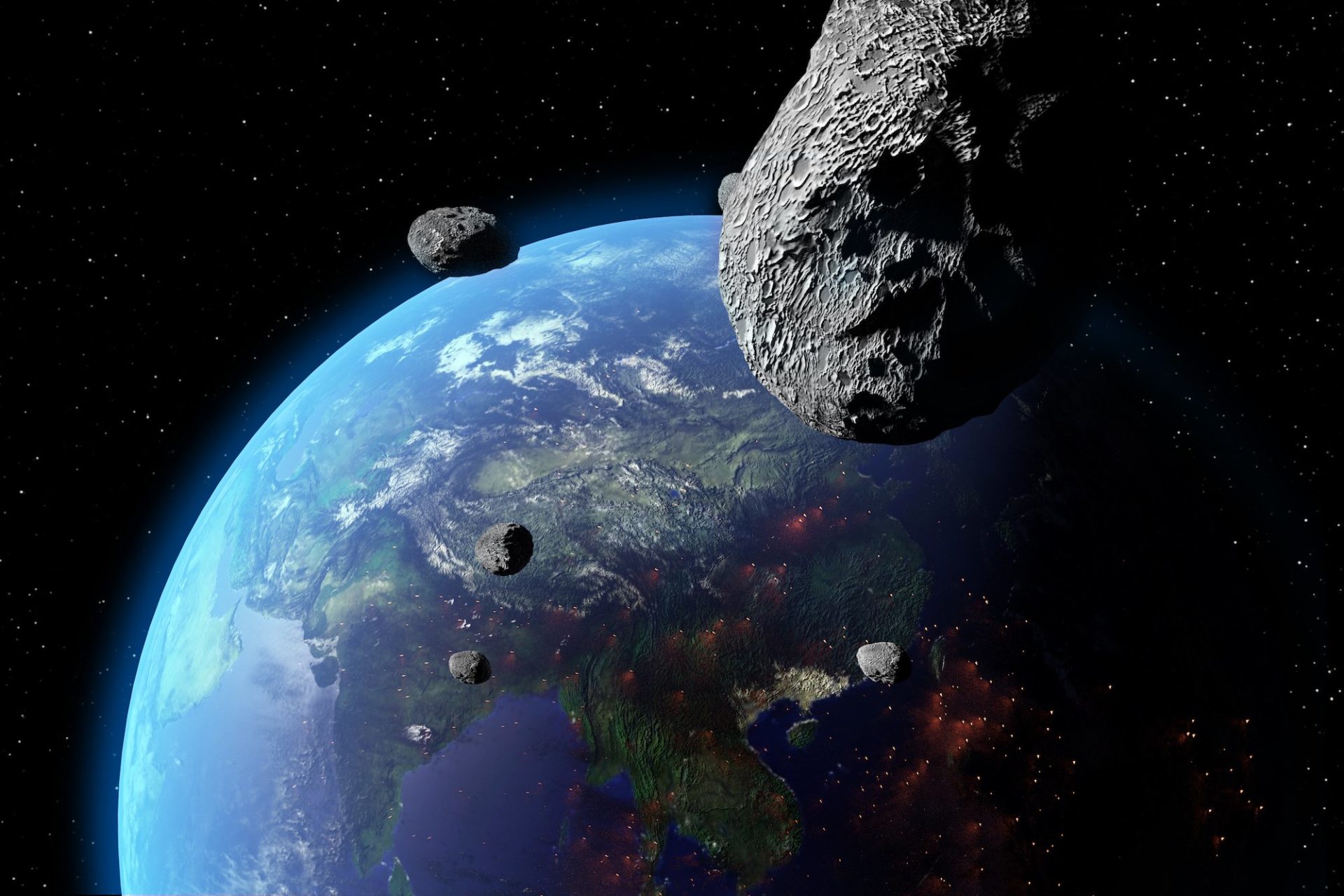Два больших астероида в июне пролетят рядом с Землей