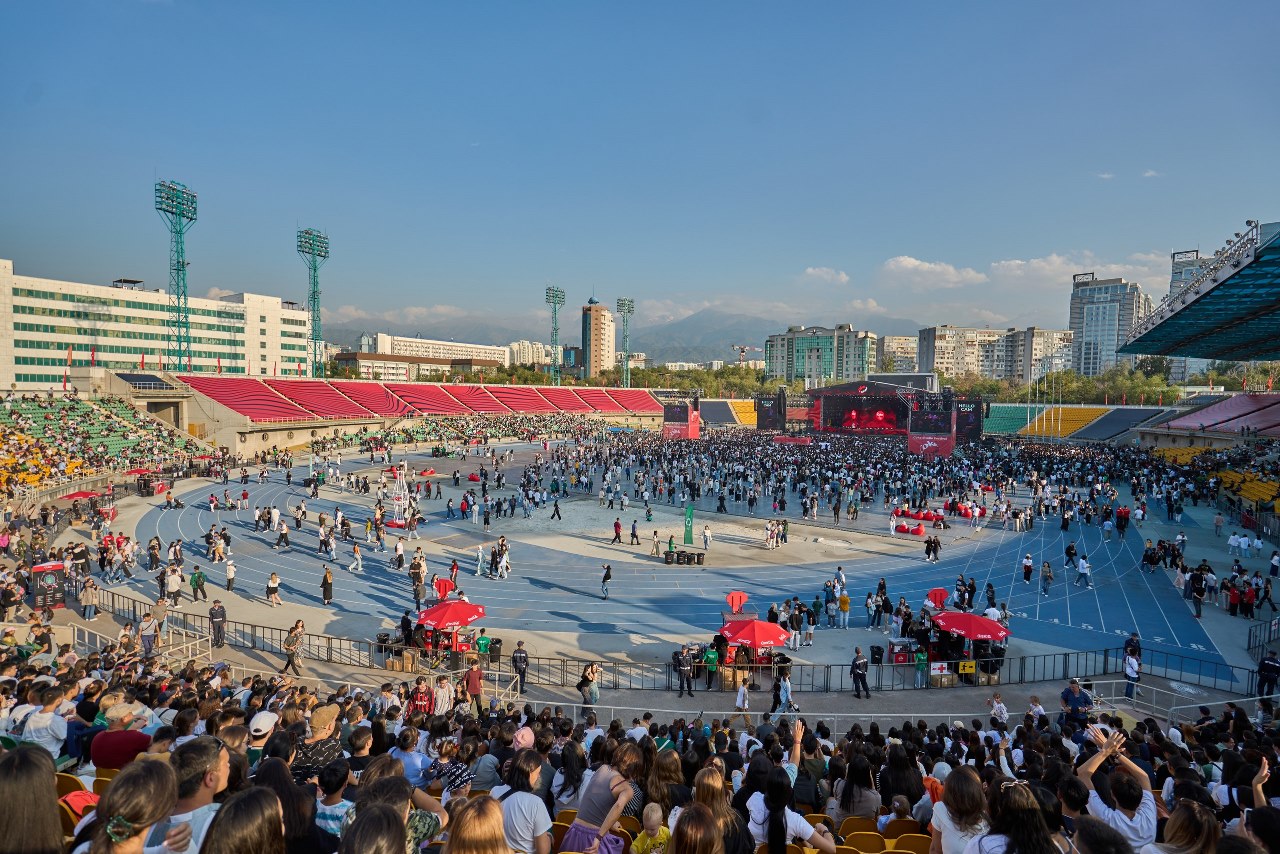 Coke Studio Festival в Алматы собрал более 28 тысяч зрителей